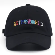 Новинка Travi$ последний альбом ASTROWORLD бейсбольная кепка хлопок Регулируемая Хип-хоп snapback шляпа мода папа шапки унисекс