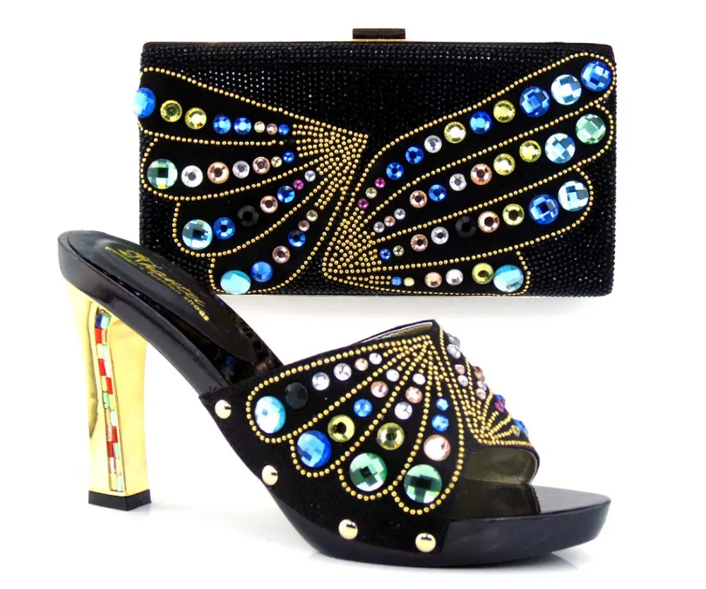 TH26 38 lastFree Shipping DHL Italian Design font b Woman b font Matching Shoe And Bag