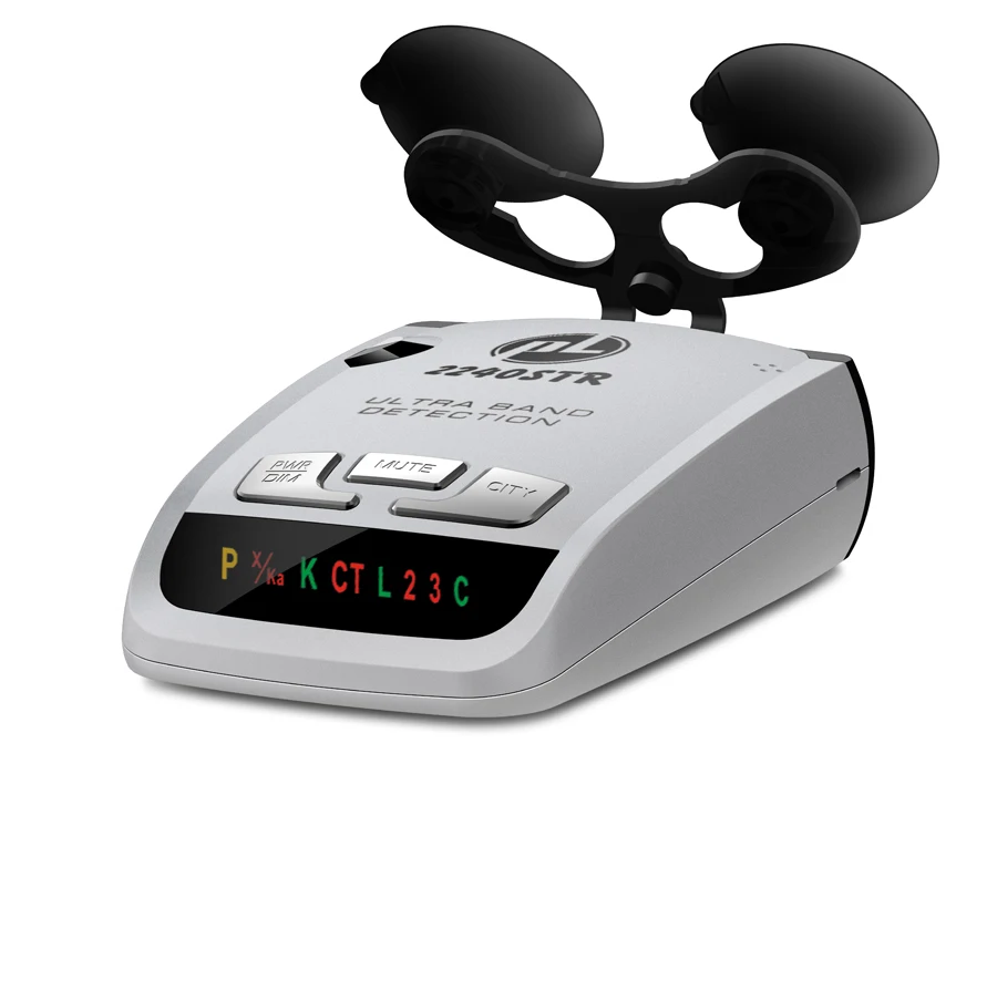 Russia Icon Display Car Detector 2240STR X K NK Ka Laser Strelka Anti Radar Best Quality