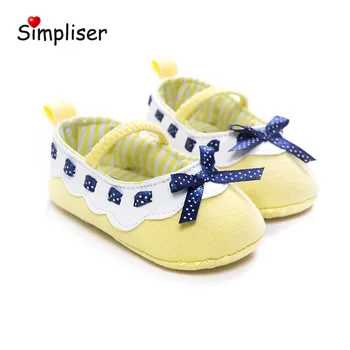 

2018 Spring Autumn Infant Baby Shoes Moccasins Newborn Girls Crib Shoes 4 Colors Soft Sole 0-18 Months Floor Shoes Walking Shoes