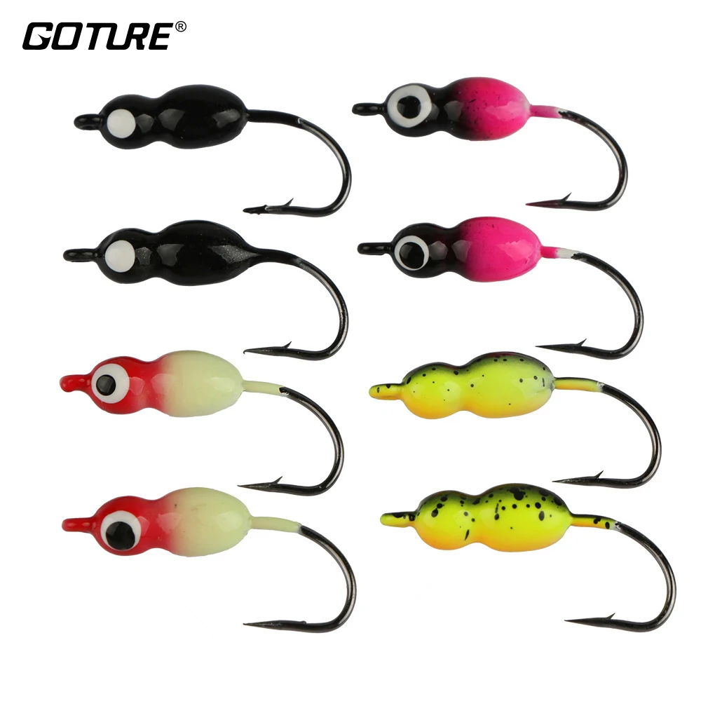 Buy New 16pcs 2.7cm 2.4g Ice Fishing Lead Round Jig