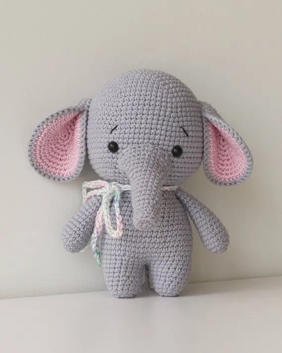 

crochet toys amigurumi lovely elephant