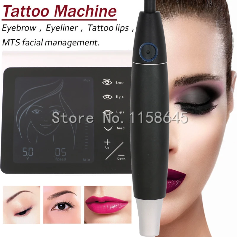 

Top Quality Professional Charme Princesse Digital Permanent Makeup Pen Machine Kits For Eyebrow Lips Made-In-Germany Tattoo Pen