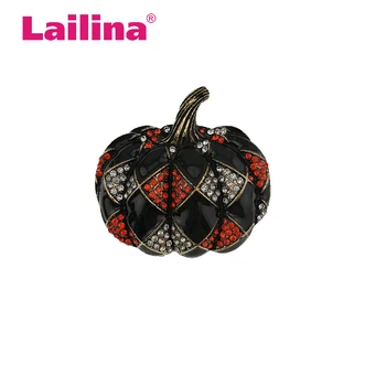 

10pcs/lot Mixed Fashion Harlequin Pumpkin Pin ExquisiteThanksgiving Brooch