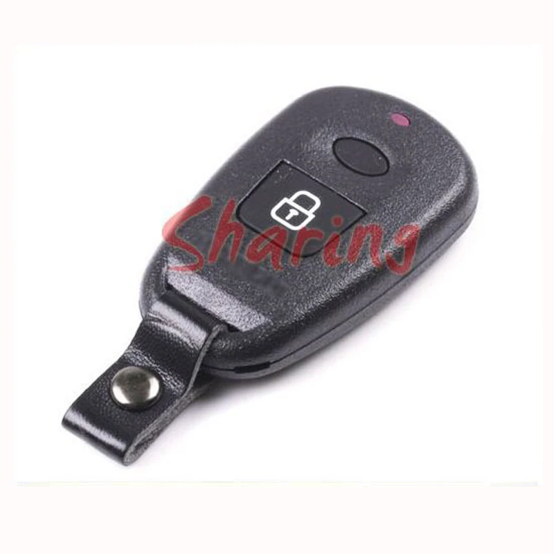 

2 Buttons Remote Fob Shell Case For Hyundai Santafe Elantra With Battery Holder