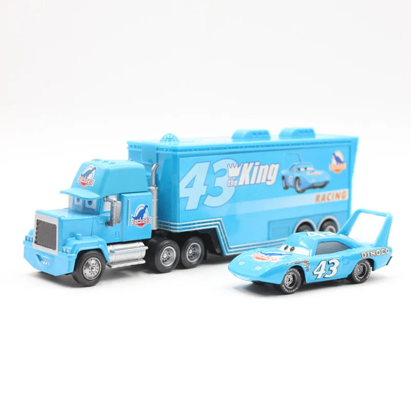 Машинки из сплава и пластика Disney Pixar Малый грузовик № 43 король 95 маккаен 86 Htb 1:55