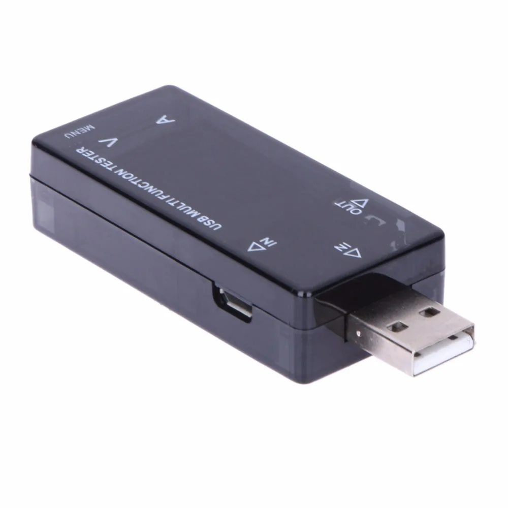 Цифровой Дисплей USB тестер 3V 30V Мини ток Напряжение Зарядное устройство Ёмкость