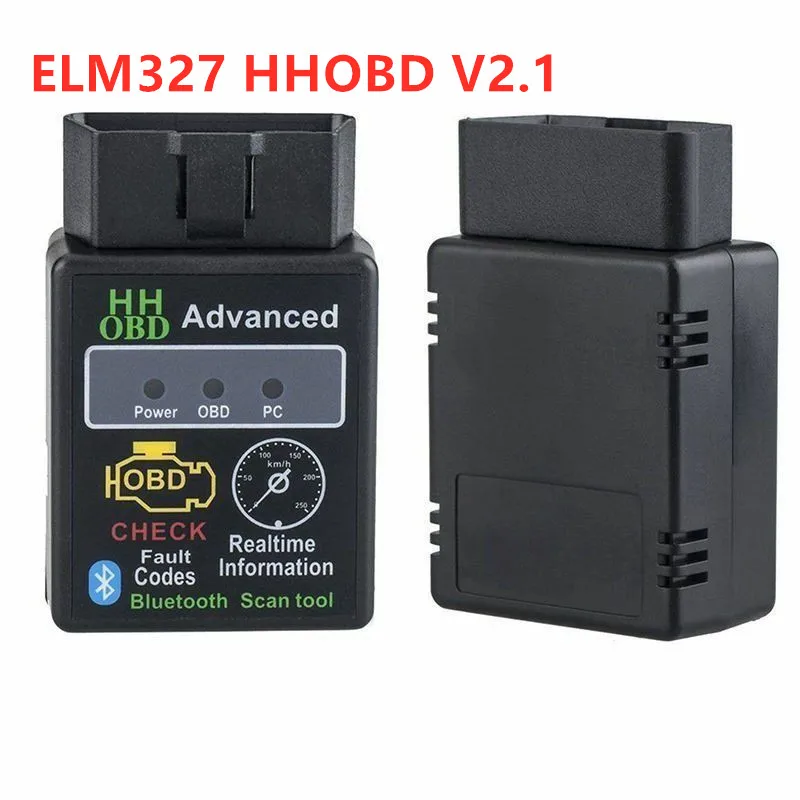 Лучшая цена ELM327 HH OBD Bluetooth V2.1 OBD2 авто ELM 327 Bluetooth Android/Symbian/Finestre для OBDII protocollo OBDII CAN BUS