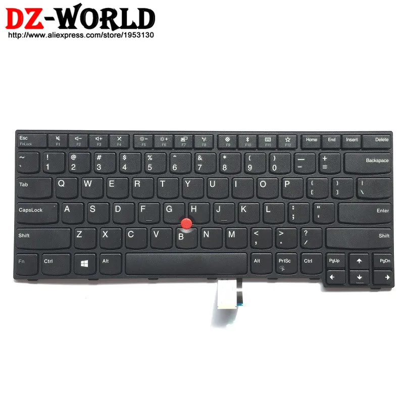 Новая Оригинальная английская клавиатура для lenovo Thinkpad E470 E470C E475 Teclado 01AX080 01AX040 01AX000 SN20K93235