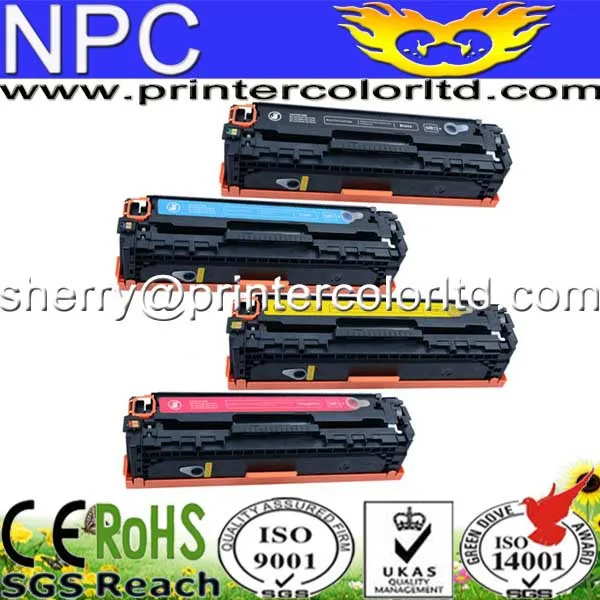 Совместимый с CC530A CC531A CC532A CC533A цветной тонер-картридж для HP Color LaserJet CM2320/CP2020/CP2025 (4