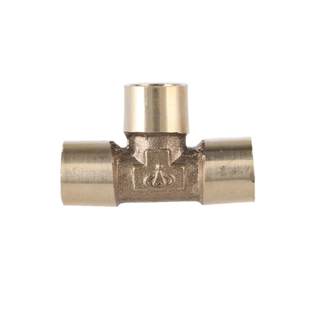 3 сторонний тройник Тип 1/8 &quot1/4&quot 3/8 &quot1/2&quot 3/4 &quotBSP Женская резьба латунный фитинг