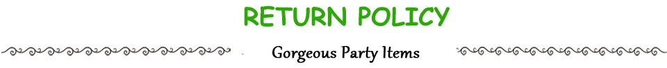RUTURN POLICY
