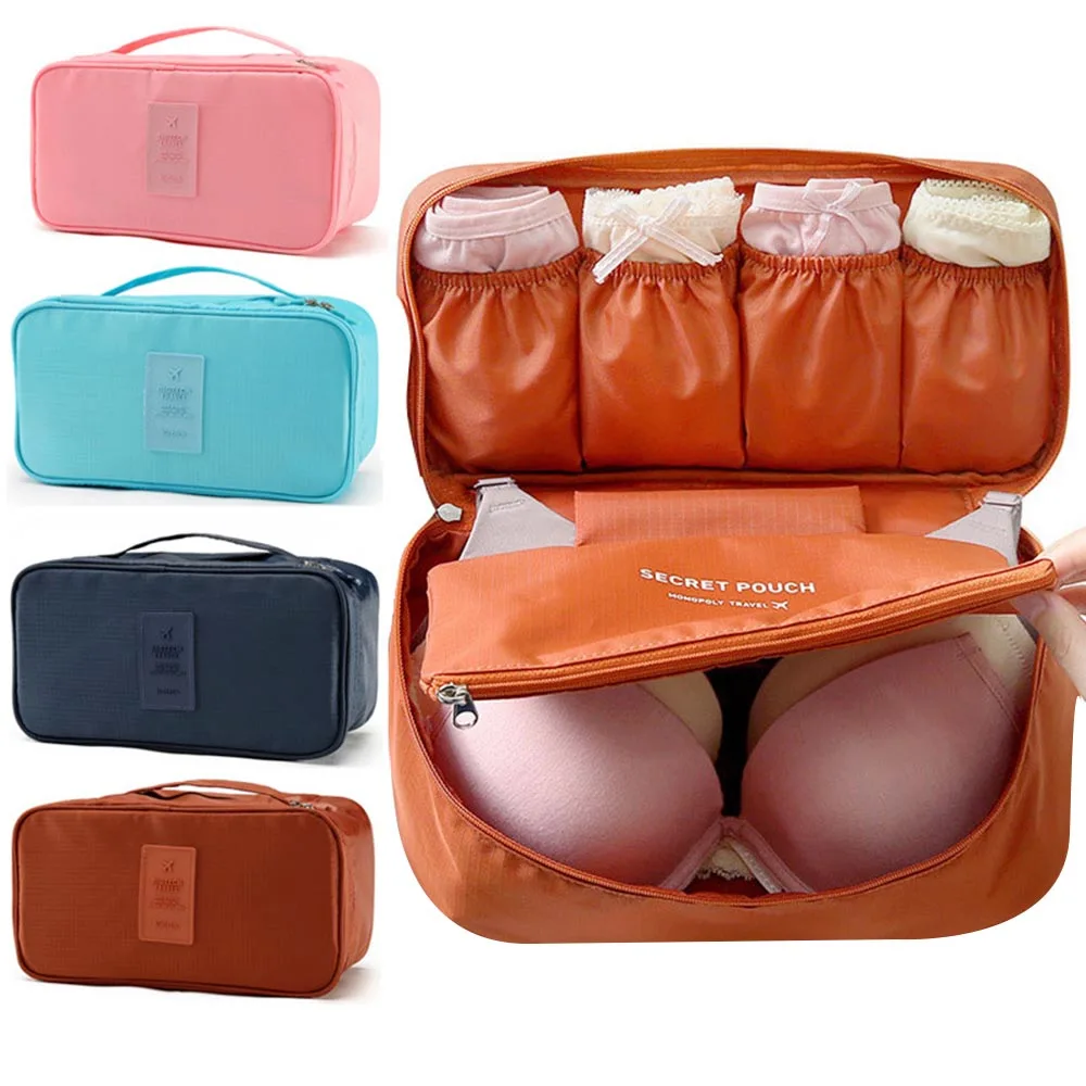 

New Travel Portable Bra Underwear Storage Bag Waterproof Travel Socks Cosmetics Drawer