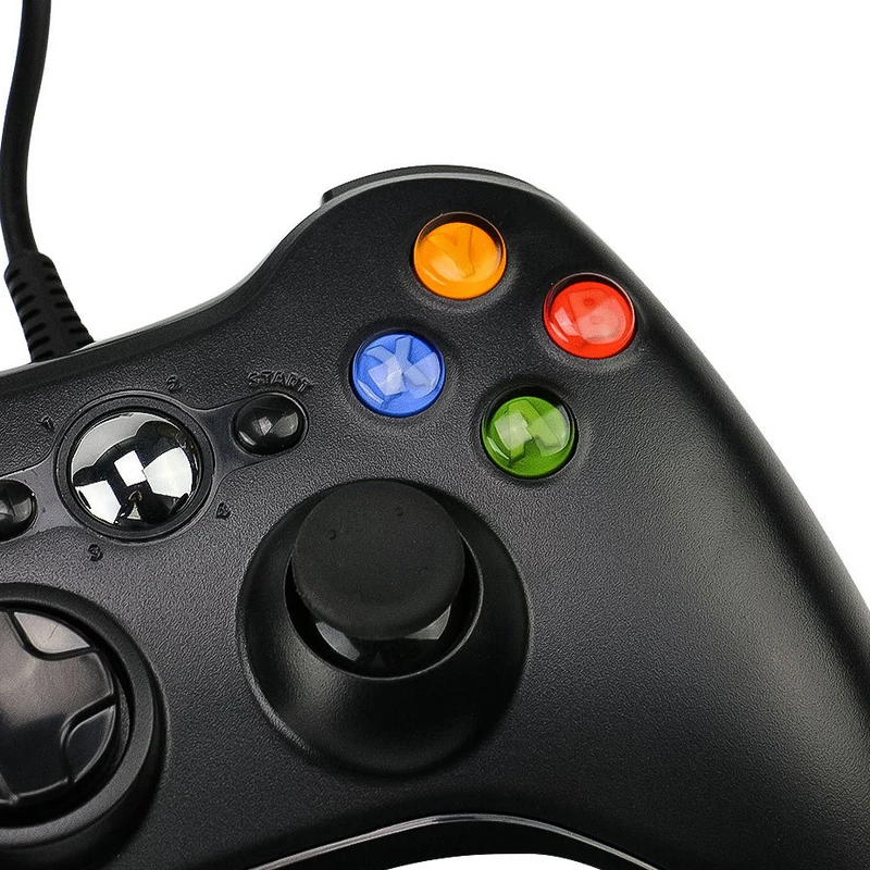 USB проводной геймпад для Xbox 360 контроллер Джойстик официального Microsoft ПК Windows 7 8 10