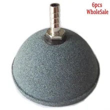 6 шт. 6 см минеральные металлические воздушные шарики, Камень аэратор для аквариума насос для аквариума гидропонная кислотная пластина мини-воздушный насос