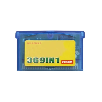 

32 Bit Video Game Cartridge 369 in 1 Console Card US Version English Language Support Drop shipping