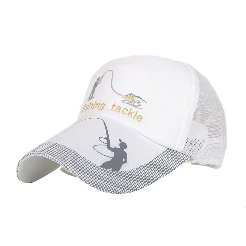 Унисекс Спорт на открытом воздухе Рыбалка Кепки Snapback гольф Hat солнцезащитный козырек Регулируемая мода