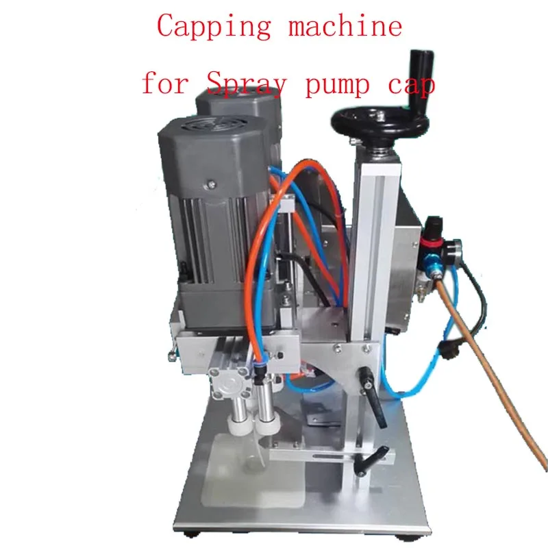 Укупорочная машина для колпачок насоса для опрыскивания бутылки насадка крышек Утяжелитель косметические бутылки запайки