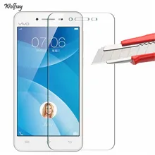 Protector de pantalla 2 piezas para vidrio BBK Vivo Y53 vidrio templado sFor Vivo Y53 vidrio para Vivo Y53 Y 53 película protectora Wolfsay(China)