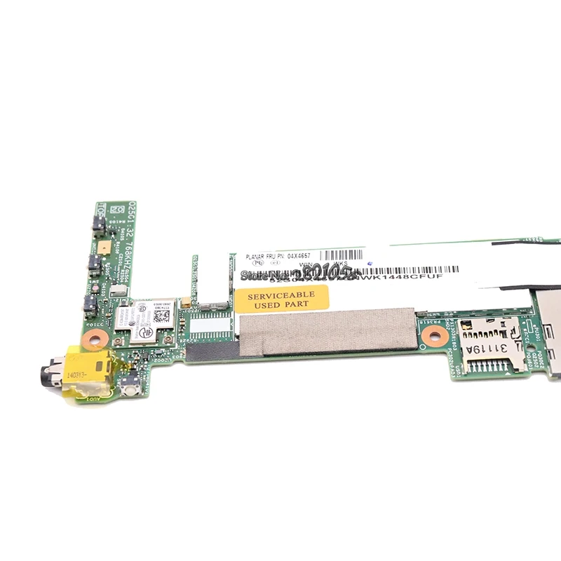 Материнская плата Nokotion FRU 04X4657 для ноутбука lenovo thinkpad Tablet 2 367927U 10 1 дюйма Гб памяти 64