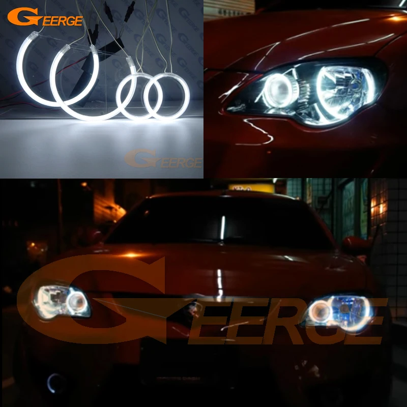 

For Proton Gen2 Gen-2 2004-2013 Excellent Ultra bright illumination CCFL Angel Eyes kit Halo Ring