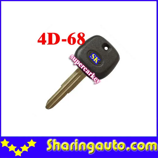 

Free shipping Transponder Key With 4d-68 Chip for Dahashu 5PCS/LOT