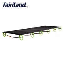 Портативный Кемпинг кровать кроватка спальный Открытый коврик походная Военная складная кровать с алюминиевой рамой 220.46lbs/100 кг вес подшипника