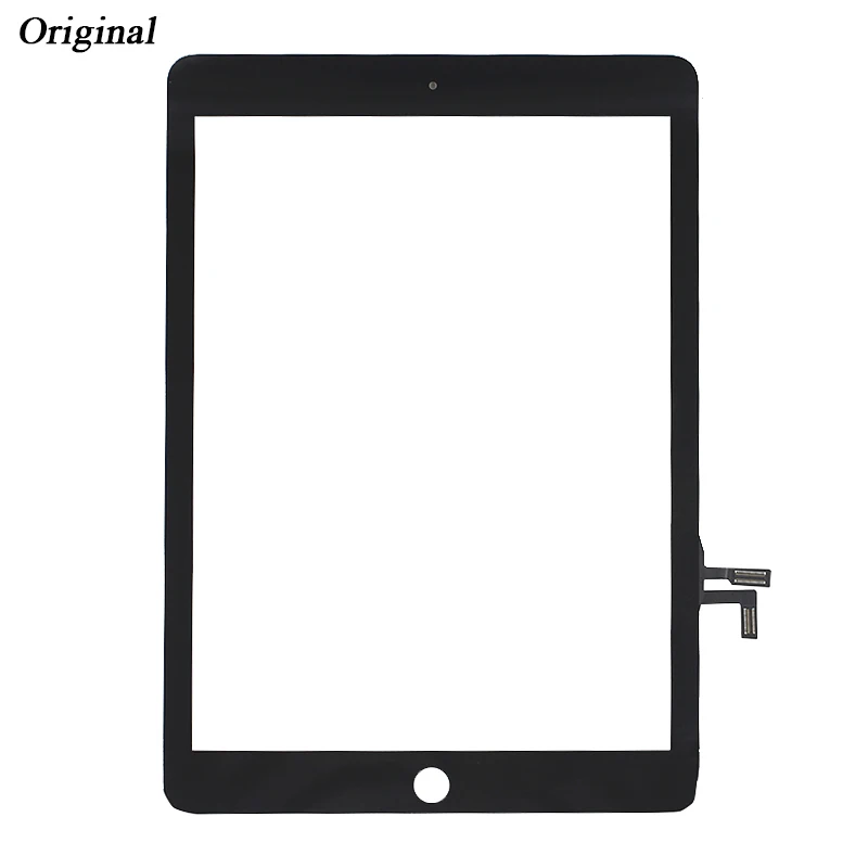  Original Touch Screen 100% Tested Well for iPad 5 Air Tablet Touch Panel Front Glass Digitizer Black&White for ipad air  
