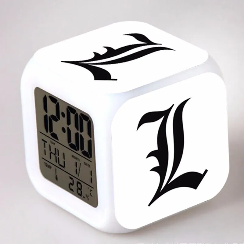 Death Note - Alarm CLock with LED Touch (13 Types)