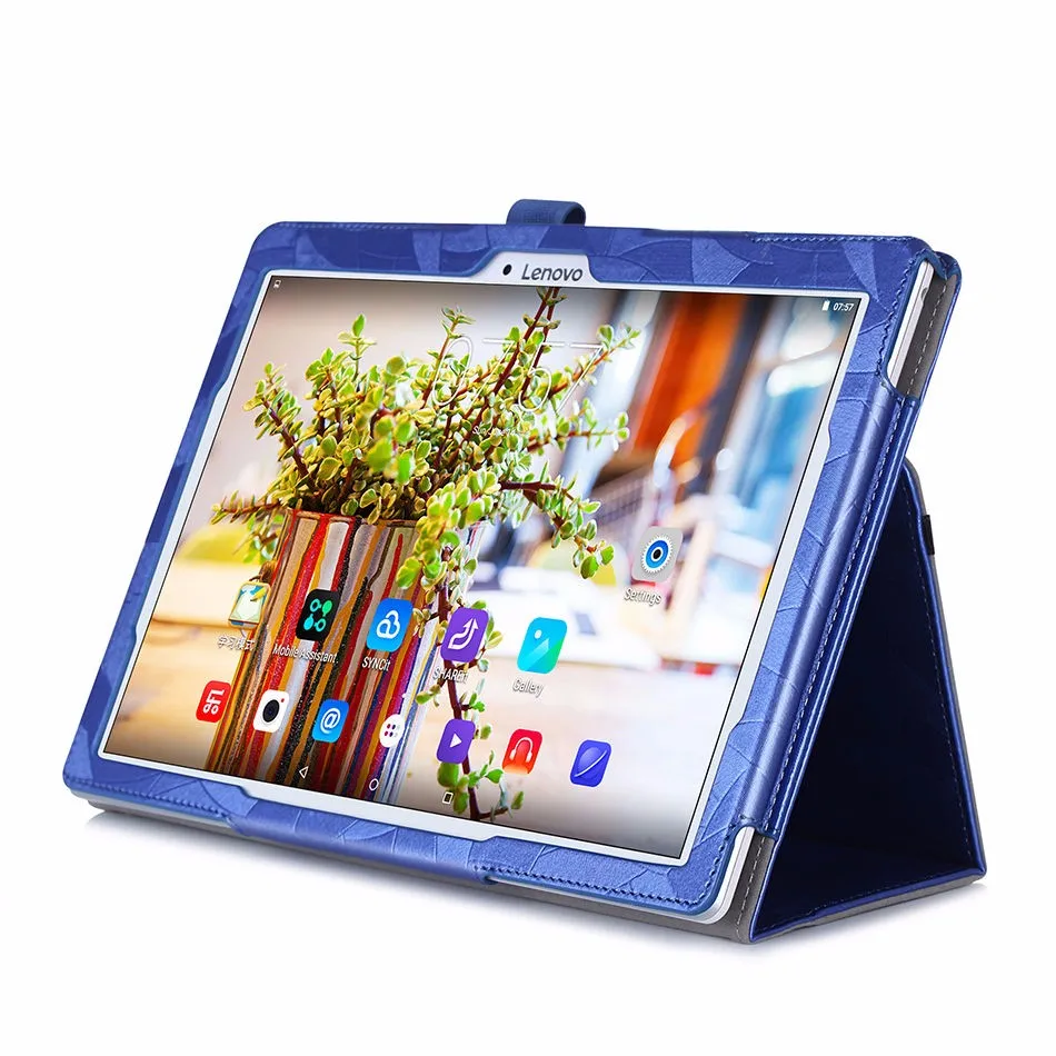 Чехол для lenovo Tab 2 A10-30F A10-70F A10-30 X30 x30f крышка Высокое качество кожаный флип-чехол Funda для tab3 10 TB3-X70 TAB-X103 планшет