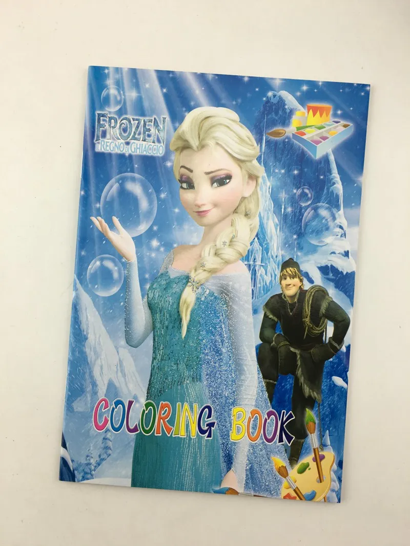 Disney Frozen Cute Cartoon Princess Anna Elsa Notebook For Kids
