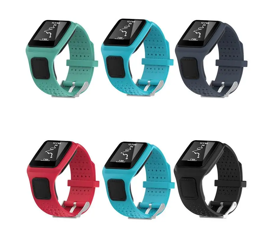 Для TomTom Multi-Sport GPS часы для Runner 1 наручные спортивные фитнес Браслет ремешок мягкий