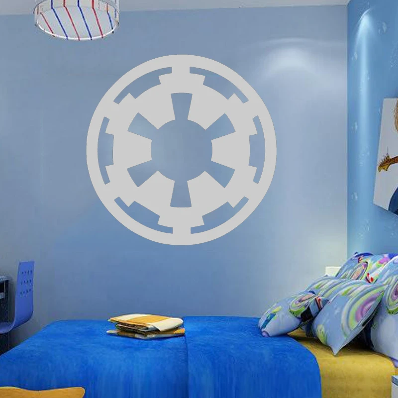 58 см x 2 Star Wars Галактическая Империя Логотип Символ (один для каждой стороны)