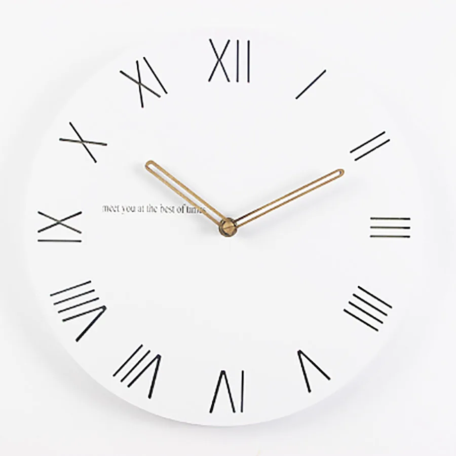 

Bedroom Rustic Wall Clock Nordic Modern Design Large Decorative Wall Clocks Home Decor reloj Best Selling 2018 Products 50A0095