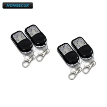 HOMSECUR 4Pcs A4 4CH Remote Control Keyfob For Our 433MHz Alarm System
