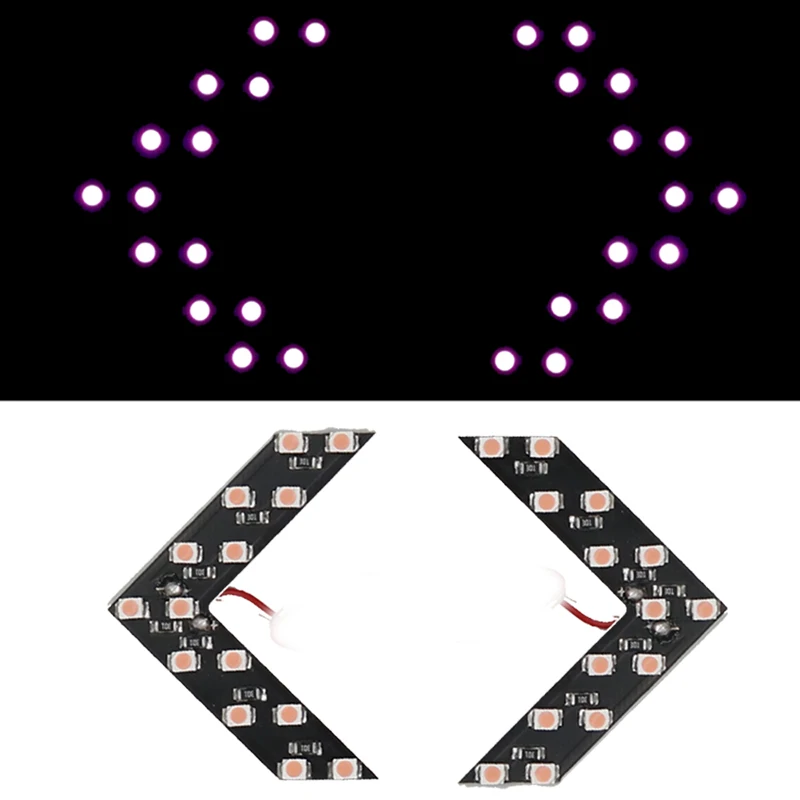 

Car Signal light 14 SMD LED Arrow Panel For Car Rear View Mirror Indicator Turn Signal Light
