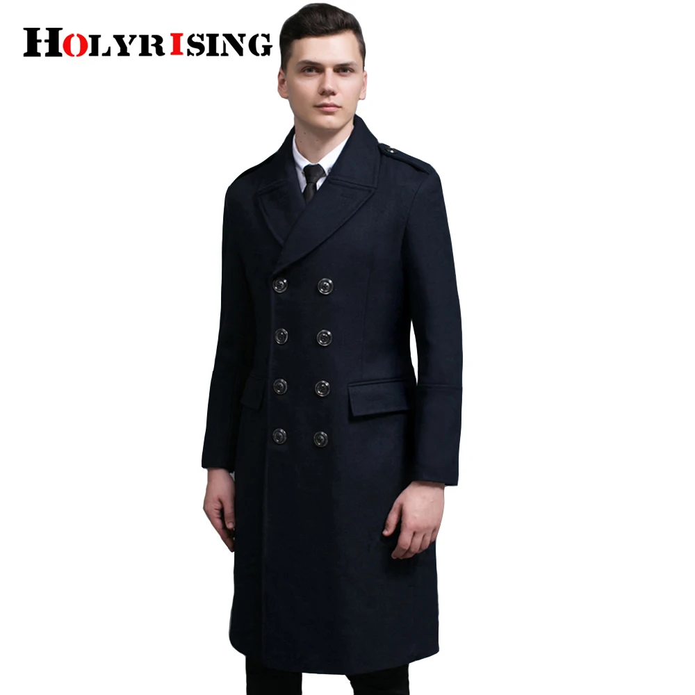 Men winter Wool Coats 70% wool Double Button Woolen Coats Long Outwear S-6XL Winter Classic Fashion Business Windbreaker 18428-5 Men winter Wool Coats 70% wool Double Button Woolen Coats Long Outwear S-6XL Winter Classic Fashion Business Windbreaker 18428-5
