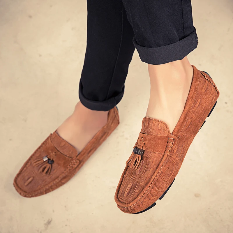 Cena Rommedal New Arrival niebieskie czerwone mokasyny brytyjska moda Tassel obuwie oddychające męskie buty łodzi antypoślizgowe wytrzymałe 2019