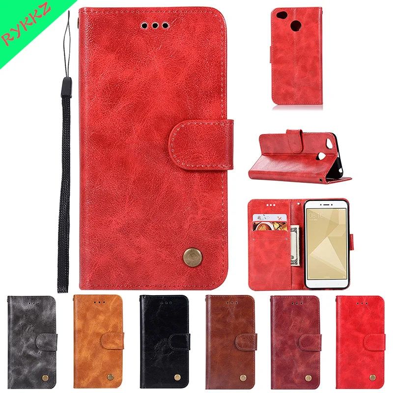 Для Xiaomi mag138 mae136 Redmi 4X MAG138 MAT136 MAE136 кошелек для телефона 4 x Hongmi 4x чехол кожаный |