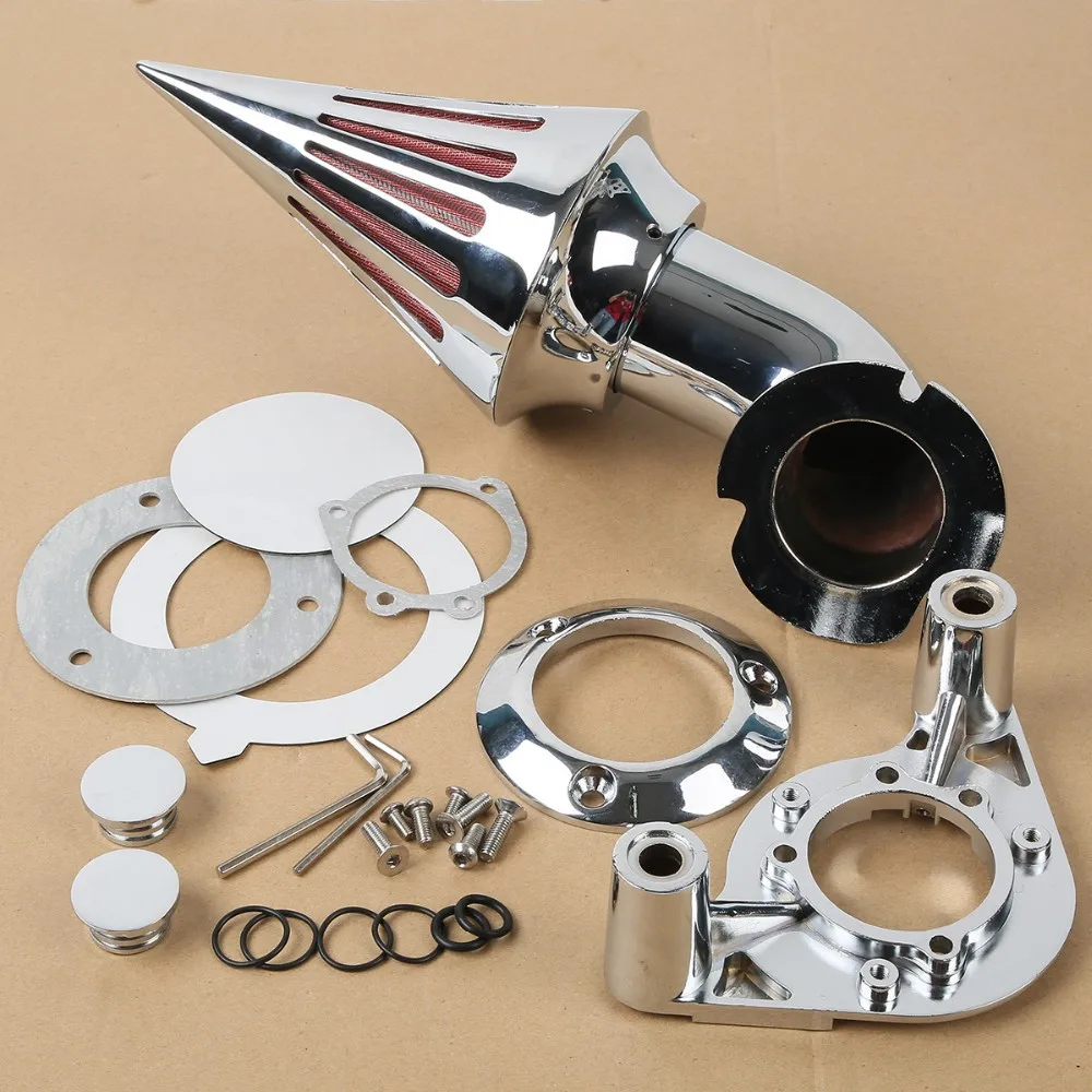 Шип воздухоочиститель Впускной фильтр для Harley Davidson Sportster XL 883 1200 91-06 мотоцикл