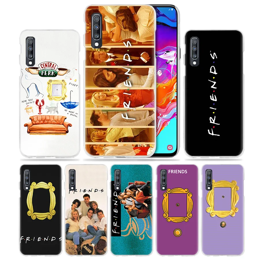 

TV Show Case for Samsung Galaxy A50 A70 A20e A40 A30 A20 A10 A8 A6 Plus A9 A7 2018 Hard Clear Coque Phone Cover Friends Together