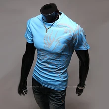 Summer Style T Shirt Men 2016 New Fashion Brand Sales Camisas Quick Dry Slim Fit T-shirt Men’s Clothing