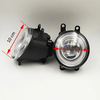 

CSCSNL 1Set/pair 12V Car LED Angel Eyes DRL Fog Light Lamp DRL Daytime Running Light For Toyota Verso-S 2012-2015