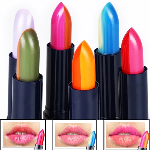 2016 Maquiagem Korea Makeup Sexy Tint Bar Triple Shot Color Lip Stick Lip Stick Batom Rouge Waterproof Velvet Matte Lipstick