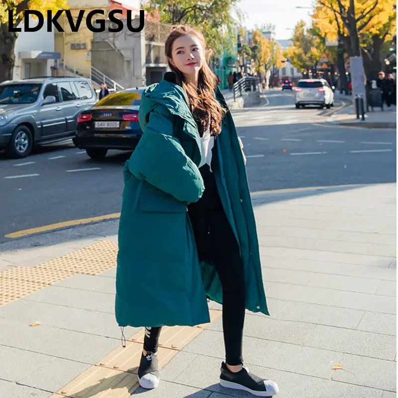 Parkas Lâche Nouvelle Poche Blue Is1243 Taille Grande À Coréen Green Survêtement La peacock Plus Femmes Épais 2018 Manteau Hiver De Longues Chaud Capuchon Veste Gray 7q4wXC