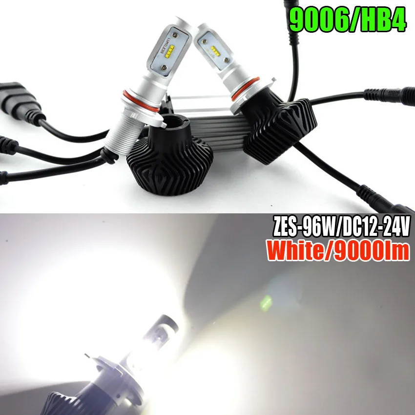 

Car Styling H4 H7 H8 H9 H11 HB3 HB4 9005 9006 9012 LED Headlight 96W 9000 Lumen Bulb Conversion Kit light Automobile Lamp