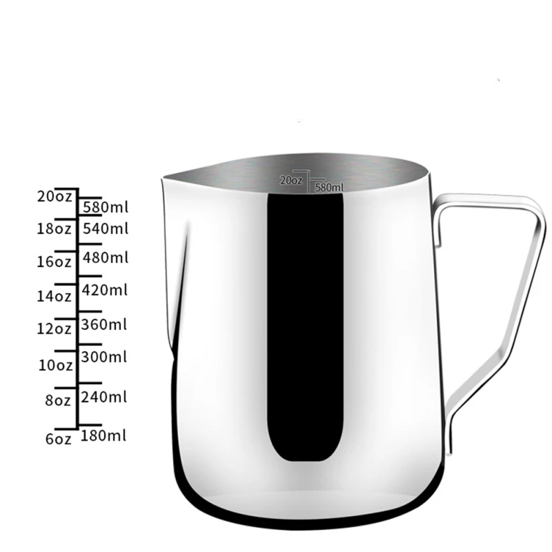 Kitchen Stainless Steel Milk Frothing Jug Espresso Coffee Pitcher Barista Craft Coffee Latte Milk Frothing Jug Supplies