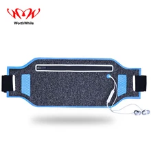 Стоящая Сверхлегкая сумка для бега для мужчин и женщин, поясная спортивная сумка для телефона, светоотражающая водонепроницаемая сумка для кемпинга и пеших прогулок