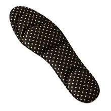 Черный Высокий каблук губка 3D обувь мягкие стельки колодки спорт поддержка свода стопы ортопедическая Женская массаж ног