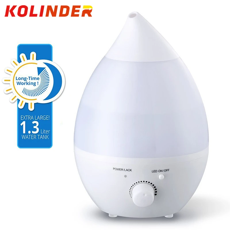 

1.3L Air Mist Humidifier Ultrasonic Humidifiers aromatherapy diffuser Mist Maker for Home Office Baby Bedroom Spa